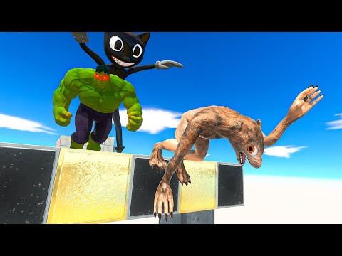 RUN FAST and JUMP into the POOL - Animal Revolt Battle Simulator