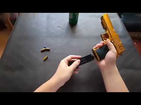 Desert Eagle Nerf Pistol Toy Gun with Shell Throwing