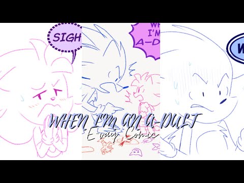 When I'm an A-dult | Sonic and Little Aurora Comic Dub