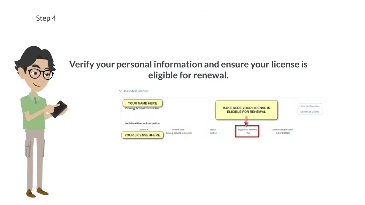 How To renew you Driving School Instructor or Operator License Starting 2023