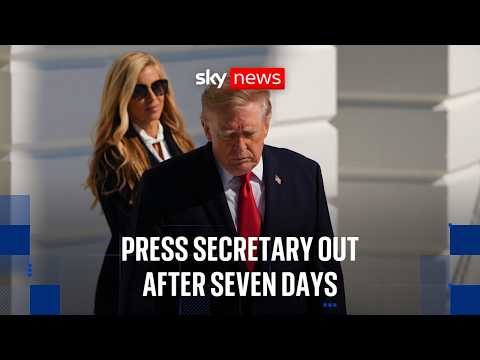 The fall of White House press secretary Katie Zacharia