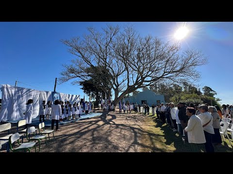 Escuela Rural de Barrancas Coloradas llegó a los 130 años codeándose con la historia y la comunidad