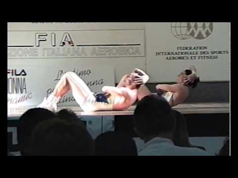 Laura Marcotulli, Achille Carosi - 1995 SportShow International Aerobic Open