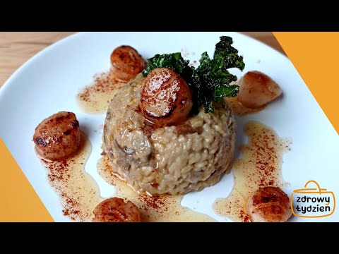 Mikołaj Rey gotuje w Zdrowym Tygodniu - konkursowe Risotto grzybowe