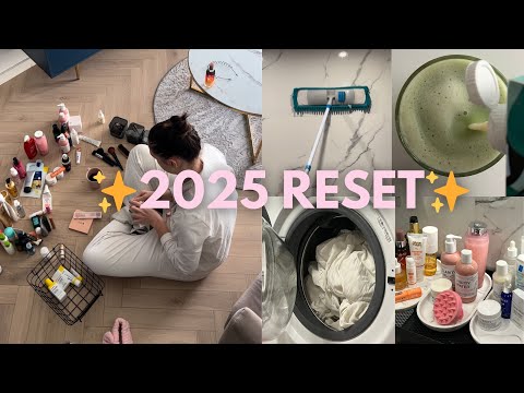 ✨NEW YEAR RESET✨ | organization, deep clean, decluttering before 2025!!