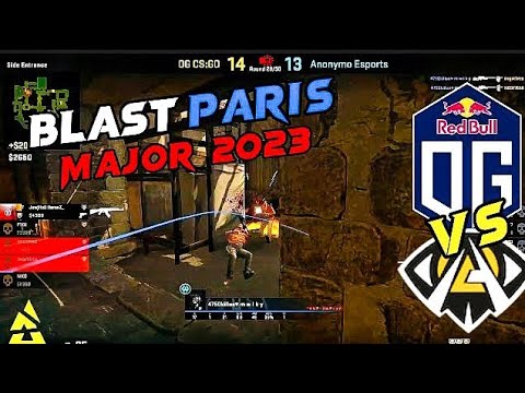 OG almost LOST to #95th team!! OG vs. Anonymo. 🌟RoadToBLAST Paris MAJOR. #csgo highlights