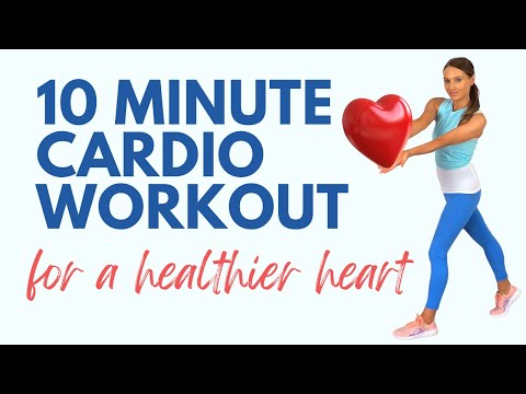10 Minute Low Impact Cardio Workout at Home  - No Jumping Workout