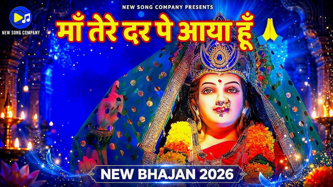 माँ तेरे दर पे आया हूँ 🙏 | Maa Sherawali Bhajan 2026 | New Mata Rani Bhajan...