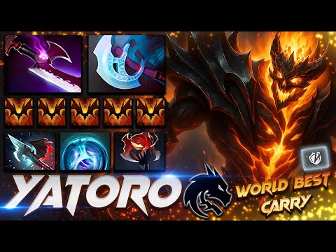 YATORO SHADOW FIEND - Dota 2 Pro Gameplay [Watch & Learn]