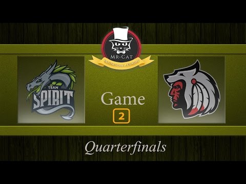 Team Spirit vs Comanche (Game 2) | Mr. Cat Invitational Europe [ Stage 1, Quarterfinals]