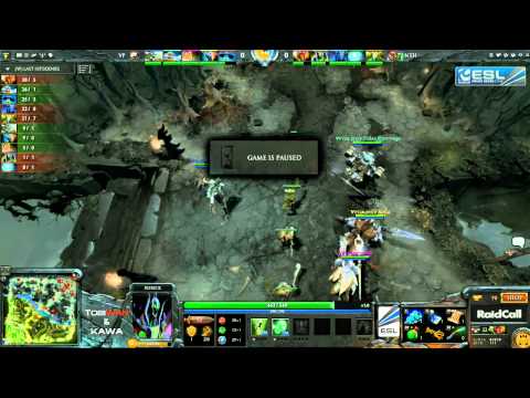 No Tidehunter vs VirtusPro Game 2 - DOTA2  RaidCall EMS One - TobiWan
