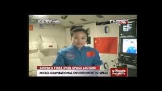 1/3  王亚平  Wang Yaping   China's First High School Lesson from Space