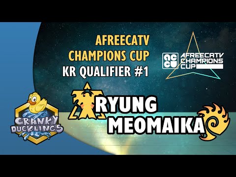 Ryung vs MeomaikA - TvZ | AfreecaTV Champions Cup: Korea Qualifier #1 | StarCraft 2 Tournament