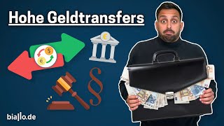Hohe Bargeldeinzahlungen und Überweisungen | Das musst Du beachten!