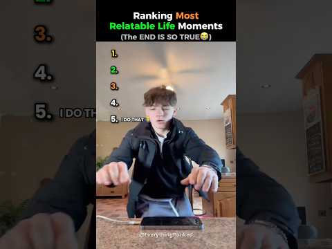 Ranking Most Relatable Life Moments 😭✌️ (Part 9)