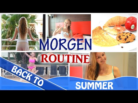 MORGENROUTINE im Urlaub - Holiday Edition | Back To Summer
