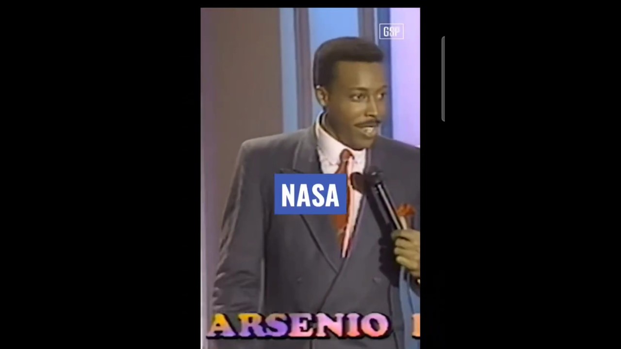 ARSENIO HALL NASA 😂🤣 #arseniohall #nasa #jokes #lol