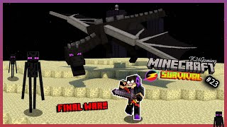 The Ultimate War: Ender Dragon Defeated | Minecraft Survival #23 😤🤯