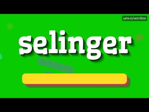 SELINGER - HOW TO PRONOUNCE IT!?