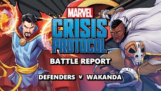 Marvel Crisis Protocol - Battle Report Episode 45 - Defenders v Wakanda