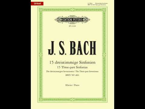 Gould-Bach 15 Sinfonias (Three-Part Inventions) BWV 787-801