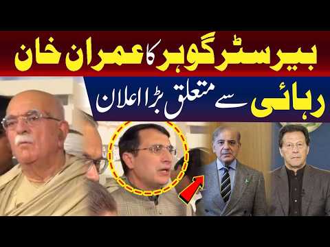 عمران خان کی رہائی کے حوالے سے بیرسٹر گوہر کا اہم اعلان