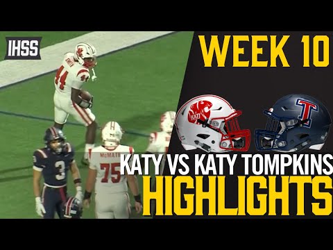 Katy Dominates Tompkins for District Title | Full Highlights