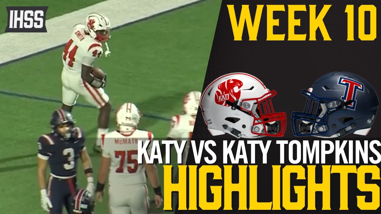 Katy Dominates Tompkins for District Title | Full Highlights