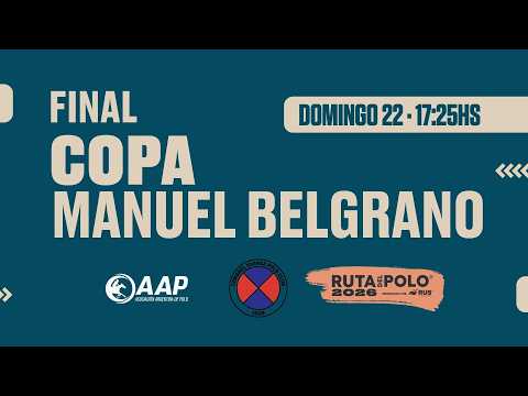 FINAL COPA BELGRANO| EN VIVO desde Coronel Suárez Polo Club