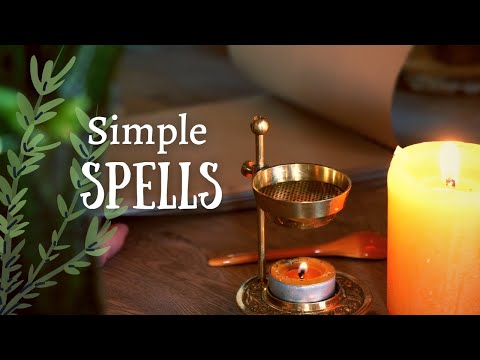 Simple Spells | Candle Magic, Spell bags & Charms
