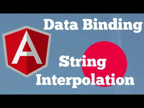 Angular 10 Data Binding String Interpolation