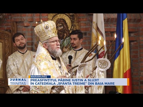 Preasfințitul Părinte Iustin a slujit în Catedrala „Sfânta Treime” din Baia Mare
