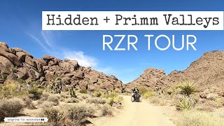 RZR Tour in the Las Vegas Desert! Hidden Valley and Primm Valley by guided ATV / RZR tour