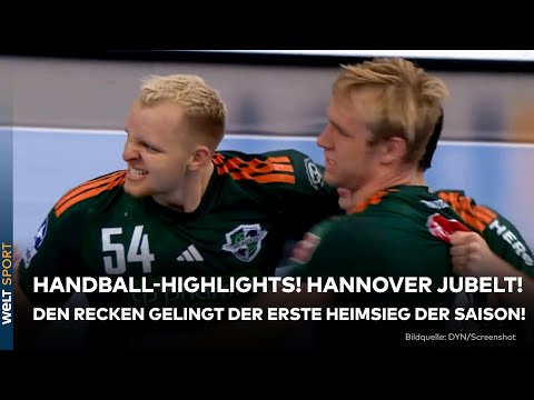 HANDBALL: Hannover holt ersten Heimsieg der Saison - Erfolg gegen die RN Löwen | Highlights #hbl