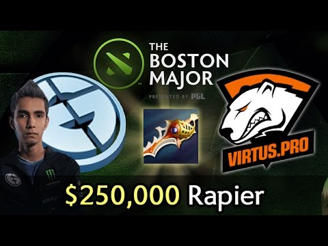 $250,000 Rapier on Boston Major — EG vs VP