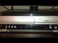 Demonstration On My Panasonic VCR DVD Combo On My Land Before Time IV 1996 VHS