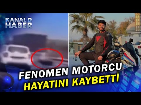 "Çılgın Motorcu" Deniz Servan Narin Feci Kazada Hayatını Kaybetti...