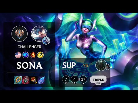 Sona Support vs Pyke - NA Challenger Patch 10.16