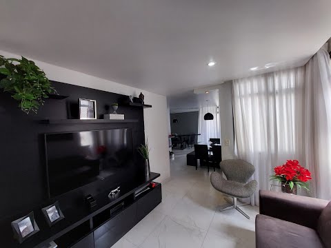 Aptº á venda Buritis-BH/3quartos/suíte/DCE/Varanda/Lazer/box despejo/2Vagas/elevador panorâmico/95m²