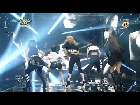 [Live 1080P] 150227 4minute [포미닛] - crazy [미쳐] 뮤직뱅크
