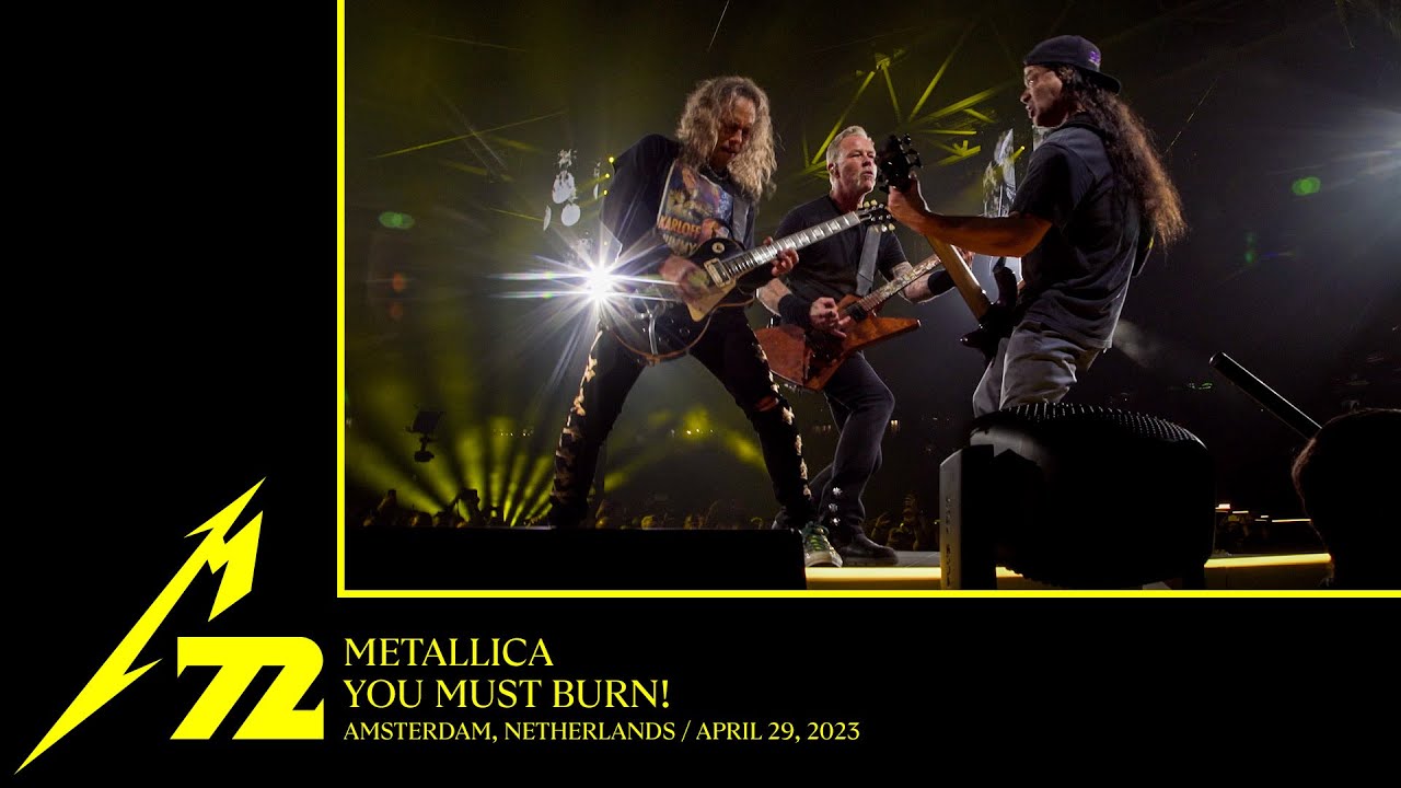 Metallica: You Must Burn! (Amsterdam, Netherlands - April 29, 2023) - YouTube
