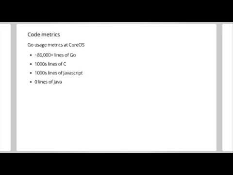 GopherCon 2015: Betting the Company on Go and Winning - Kelsey Hightower