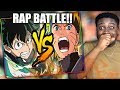 DEKU SMASHES NARUTO DEKU VS NARUTO RAP BATTLE Reaction
