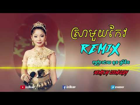 ទូច ស្រីនិច ស្រាមួយកែវ រីមិច​ Sra Mouy Keo Remix By Lee Melody