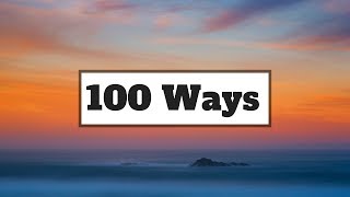 Zhavia Ward - 100 Ways (Lyrics) | Panda Music