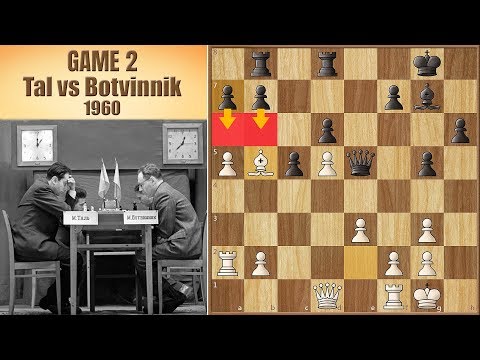 Sorry Capablanca, this is Modern Chess | Tal vs Botvinnik 1960. | Game 2