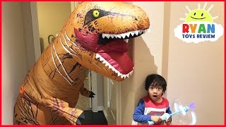 Giant Life Size Dinosaur Pretend Play Hide and Seek