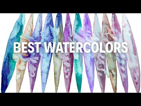I Tried Kuretake Granulating Watercolors and WOW!