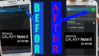 Samsung GALAXY Note ll GT-N7100 Wifi Not Working Solution 100% WORKING