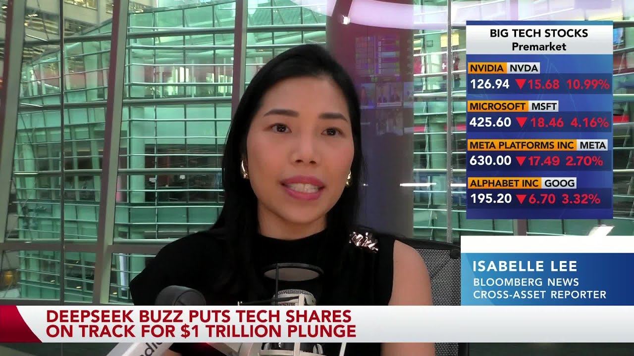 Nvidia, Microsoft Stock Falls in Wake of New AI Model From DeepSeek